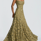 Rhoda – Elegância fluida no estilo maxi intemporal para Mulher