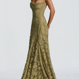 Rhoda – Elegância fluida no estilo maxi intemporal para Mulher