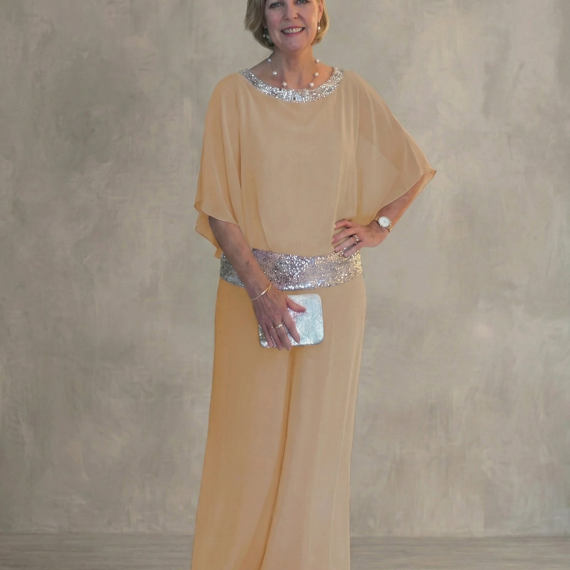 Ember · Conjunto elegante de duas peças de Mujer