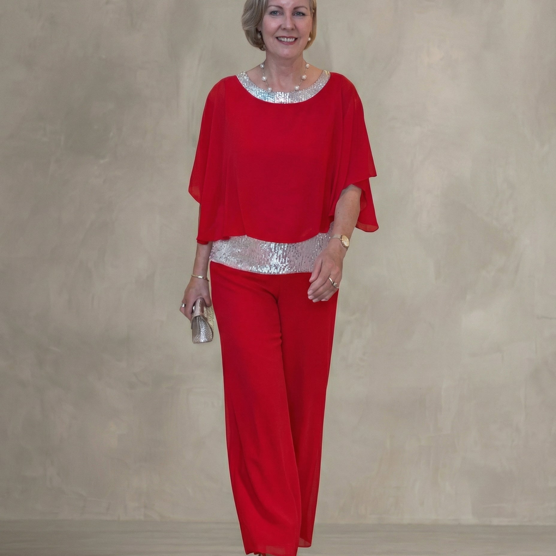 Ember · Conjunto elegante de duas peças de Mujer