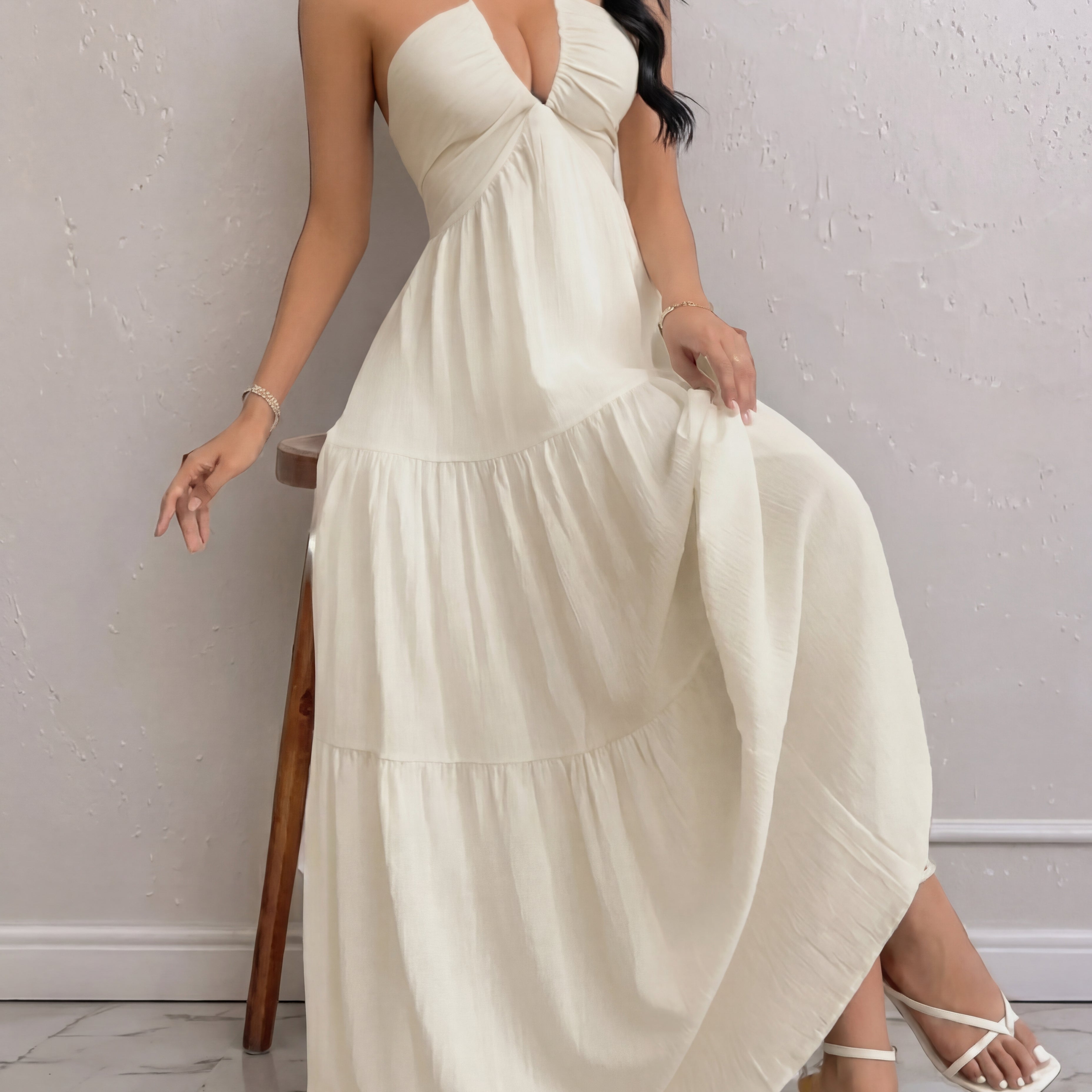 Alba - Vestido de Verão Essencial para Mulher