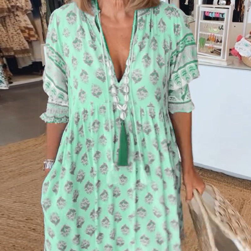Zandoria – Vestido de Mulher radiante de primavera