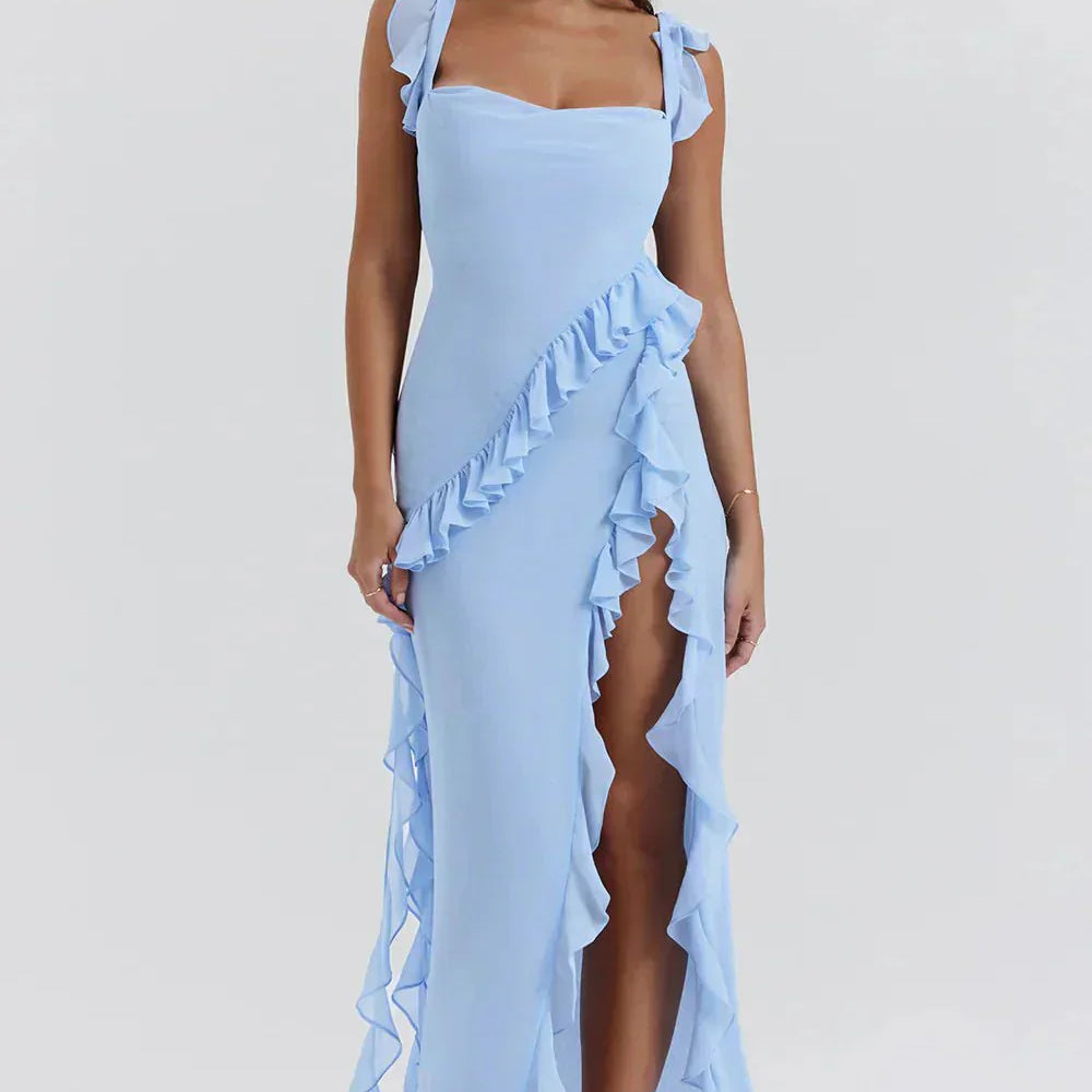 Lara™ | Vestido longo estiloso com fenda