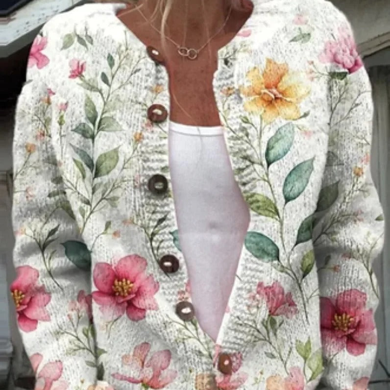 Zita™ | CARDIGAN FLORAL ELEGANTE