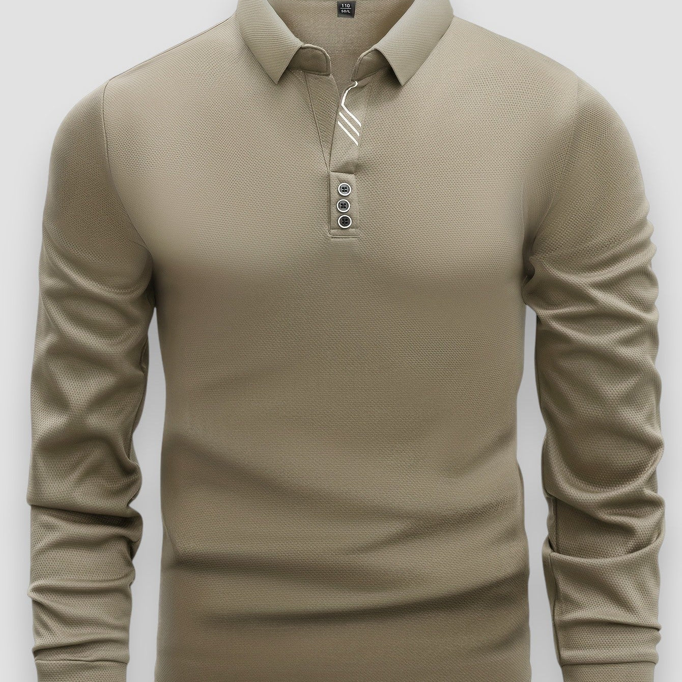 MÓNACO | POLO DE MANGAS LONGAS PARA HOMEM